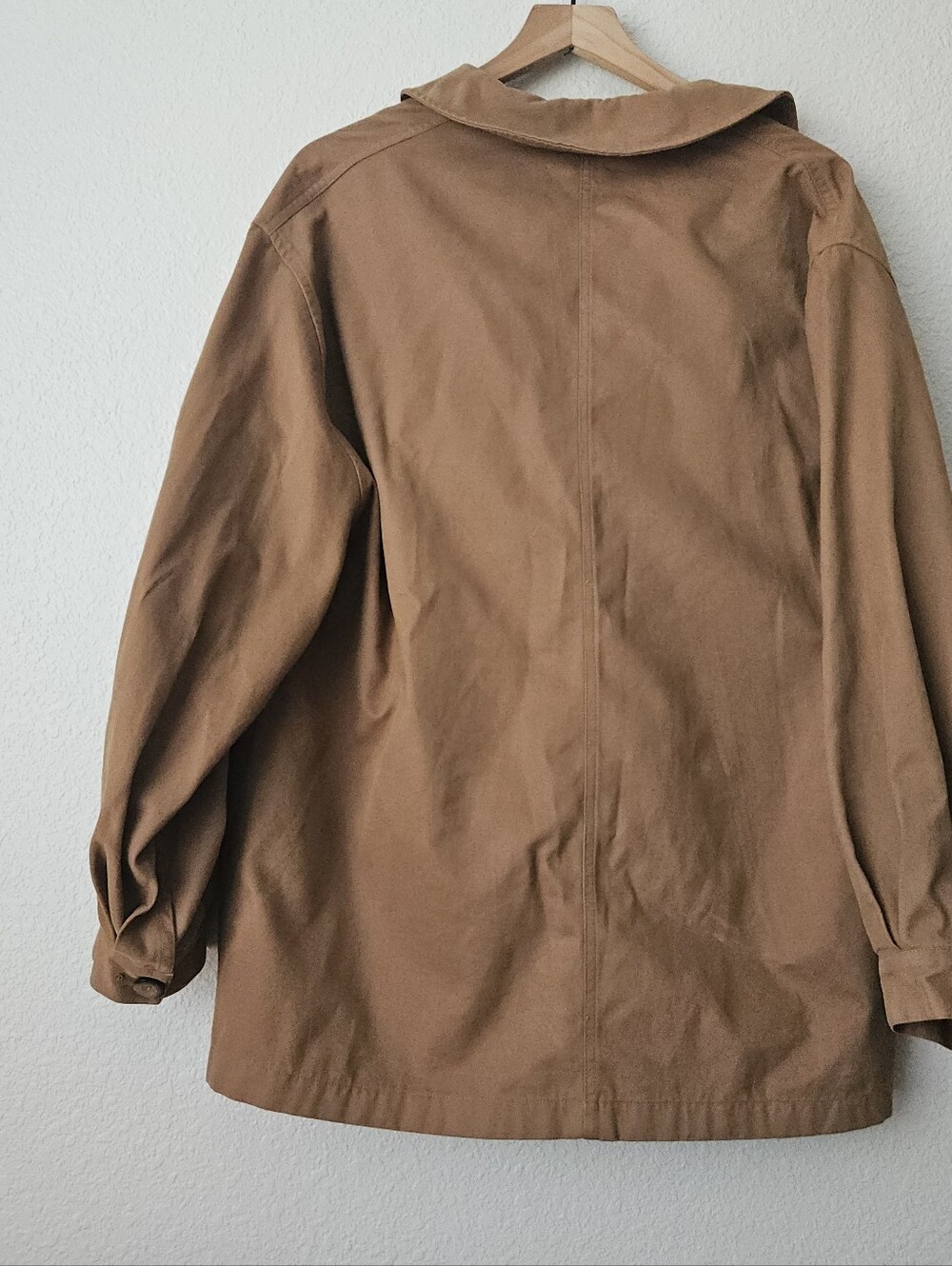 Doen Carmel jacket in cotton twill brown, medium - Picture 6 of 9